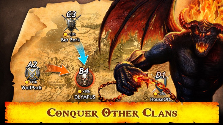 Dragon vs. Gods: Clan Wars screenshot-4
