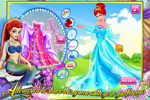 Mermaid princess dressup screenshot 4