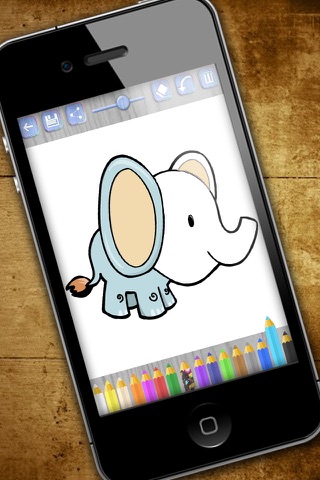 Pintar animales mágico - Libro para colorear el zoo - Premium screenshot 4
