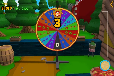 Pandoux and wheel of chance for kids - free game screenshot 3