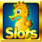 App Icon for Golden seahorse progressive slotmachine: deep ocean adventure with plenty of treasure! App in Iceland IOS App Store
