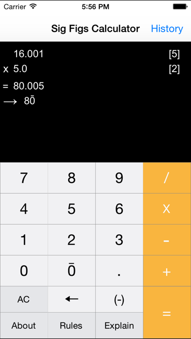 How to cancel & delete Significant Figures Calculator Pro from iphone & ipad 1