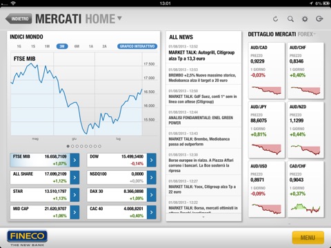 Fineco per iPad screenshot 4