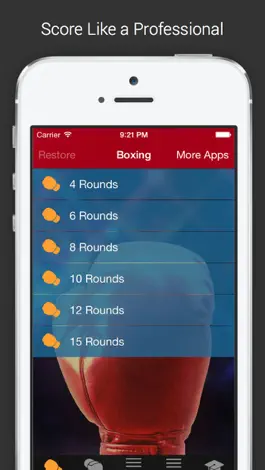 Game screenshot Boxing & MMA Scorecard - Fight Night apk