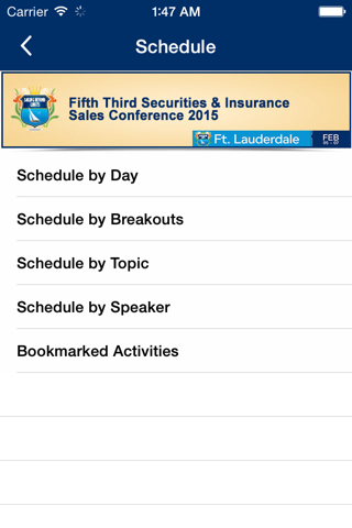 Fifth Third Securities & Insurance Sales Conference 2015 screenshot 2
