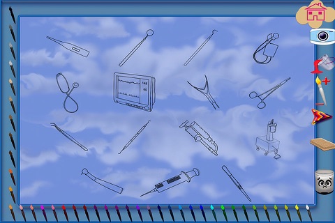 Coloring MD Tools - Educational Fun Coloring Pages Learning Experience screenshot 3