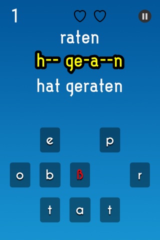 Enjoy Irregular verbs - Deutsch screenshot 4