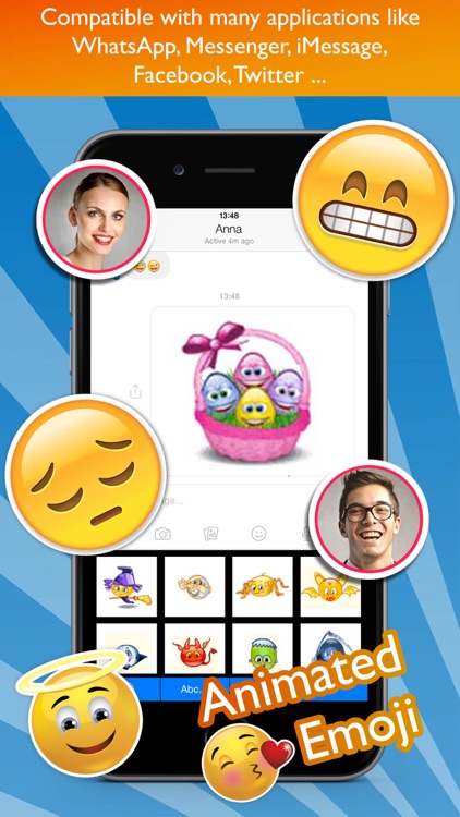 Animated Emoji Keyboard Pro screenshot-3