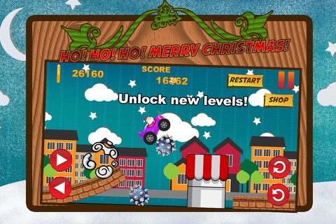 Santa's Christmas Motor Dash: A Fun Special Racing Game for Kids FREE screenshot 4