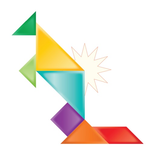 Tangaroos - A Tangram Puzzle Game for Fun and Education Icon