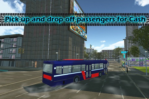 3D Bus City Parking Simulator - Realistic Downtown Traffic Driving XL : Free Game screenshot 3