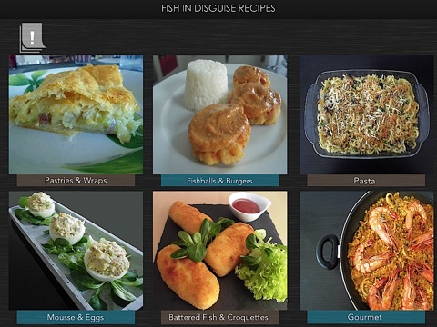 Fish in disguise photo recipes for children and grown ups.Lite screenshot 2
