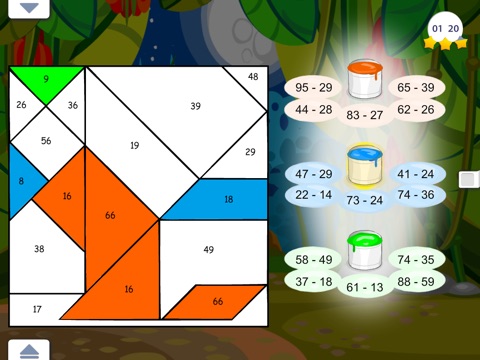 Mathlingz Addition and Subtraction 2 - Fun Educational Math App for Kids, Easy Mathematics screenshot 4