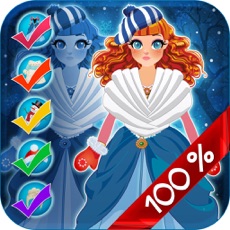 Activities of My Pretty Little Snow Princess Copy & Draw Game - Virtual World of Royal Beauty BFF Dress Up Club Ed...