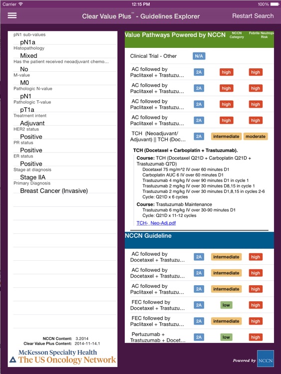Clear Value Plus - Guideline Explorer