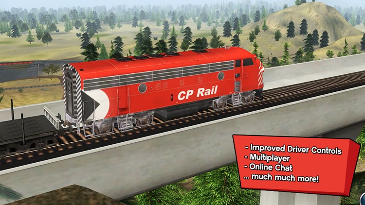 Trainz Driver 2 - train driving game, realistic 3D railroad simulator plus world builder screenshot-3