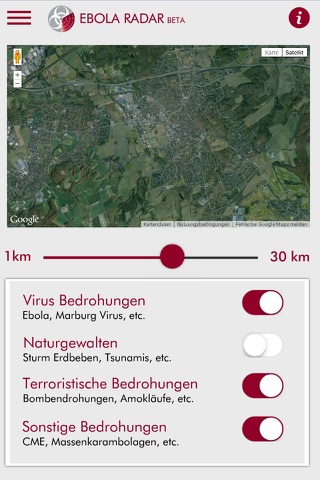 Ebola Radar screenshot 3