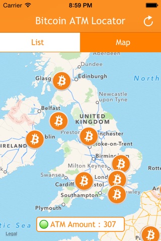 Bitcoin ATM Finder - Free Bitcoin Currency Exchange ATM Locator screenshot 2