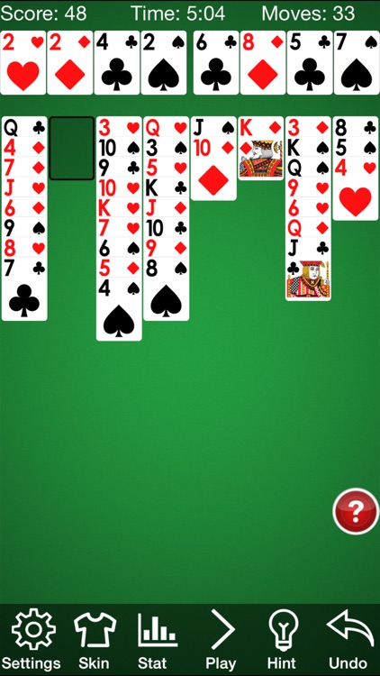 Freecell Solitaire -Patience Baker Klondike Card, Classic Phase Games screenshot-3