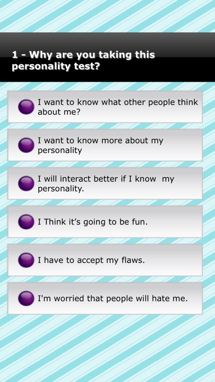 Personality Profile Test