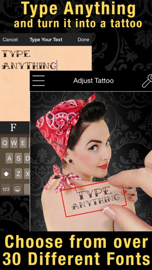 Tattoo You Premium - Use your camera to get a tattoo(圖4)-速報App