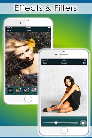Camera deluxe studio - Ultimate photo editor plus live image effects , frames & FX filters screenshot 2