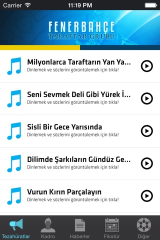 Fenerbahçe Taraftar 2014 screenshot 2