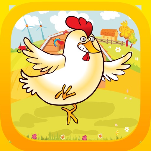 Backyard Chickens Fly Tiny Tap Free iOS App