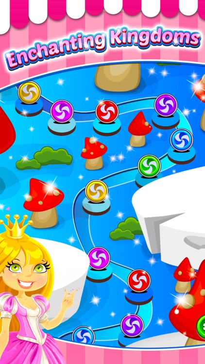 A Little Candy Princess Bubble Pop Pro screenshot-3