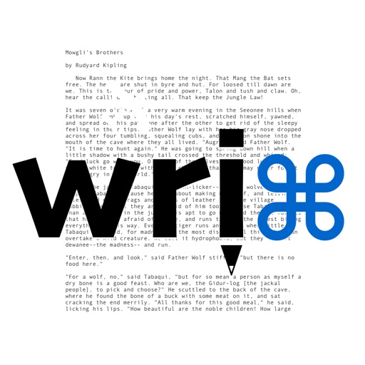FioWriter - Productive text editor for iPhone & iPad with command keys and cloud sync icon