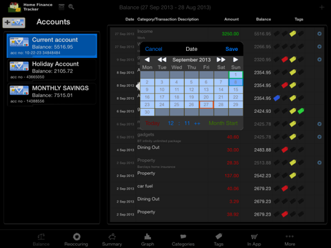 Home Finance Tracker screenshot 2