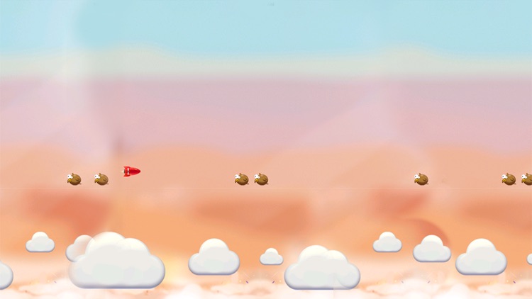 Chicken Dodge Rocket Game - Crazy Bird