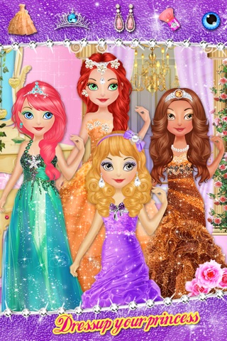 Princess Spa & Salon - Royal Enchanted Fairy Makeup & Dress Up screenshot 3