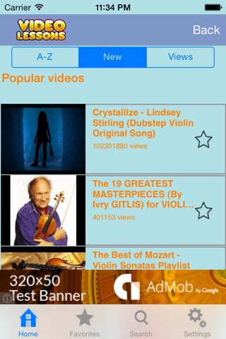 Violin Music Videos and Lessons - How to play Violin. Great Violin Video and Tutorials! Music and fun screenshot 2