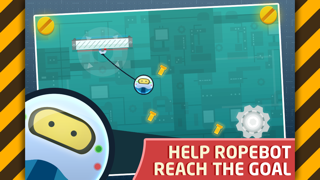 How to cancel & delete RopeBot - Tiny Robot Adventure from iphone & ipad 1