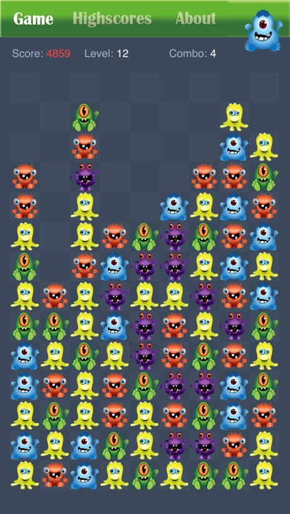 Monster Party Popping Puzzle Game Free - Halloween edition screenshot-3