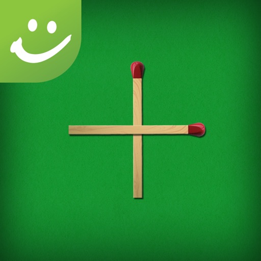 Frosby Matchsticks: Fun Puzzles with Equations - A Sylvan Edge App Icon