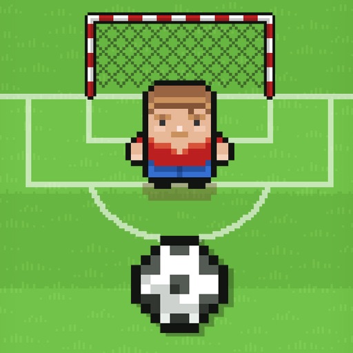 Big football superstar (Impossible Challenge Blocky Racing Pixel Soccer Games) iOS App