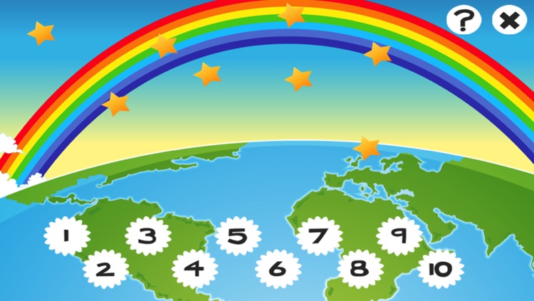 Around the World Counting Game for Children: learn to count 1 - 10 screenshot-4
