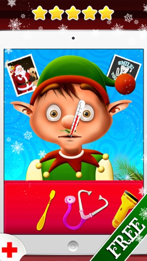 Elf Flu Doctor - Help yourself and the frozen Christmas Elve(圖1)-速報App