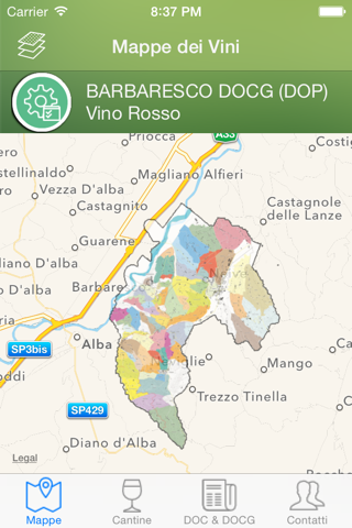 Mappe dei Vini screenshot 2