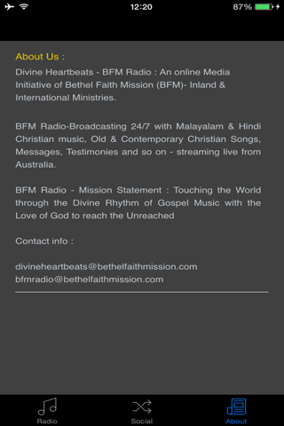 BFMRadio screenshot 2