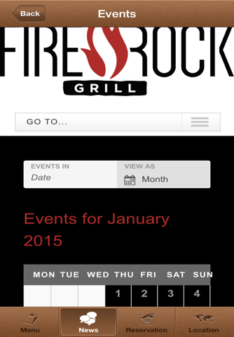 FireRock Grill screenshot 3