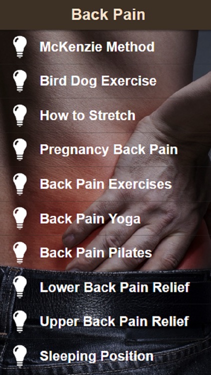 Back Pain Relief - Exercise for Low Back Pain and Neck Pain