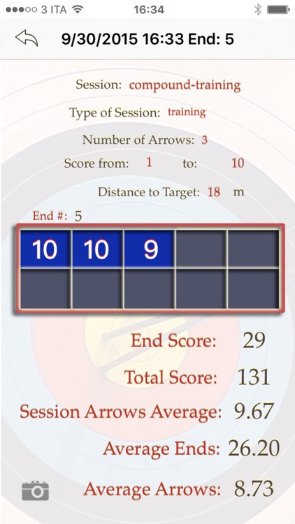 My Archery Stats - scores and statistics for archery screenshot-3