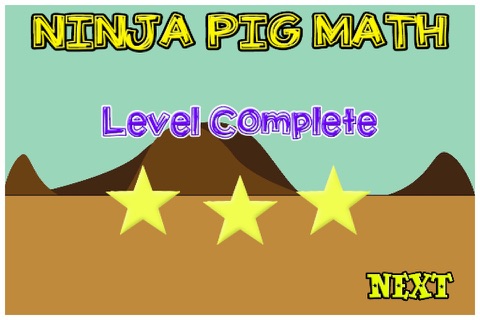Ninja Pig Math screenshot 4