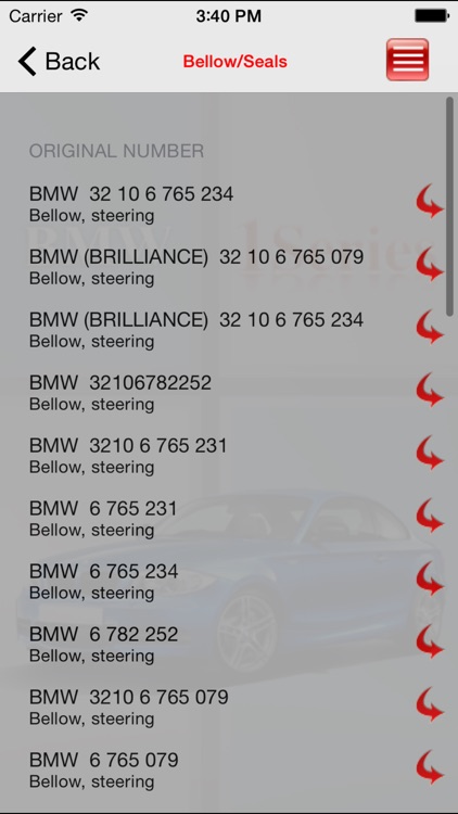 Autoparts BMW 1-series