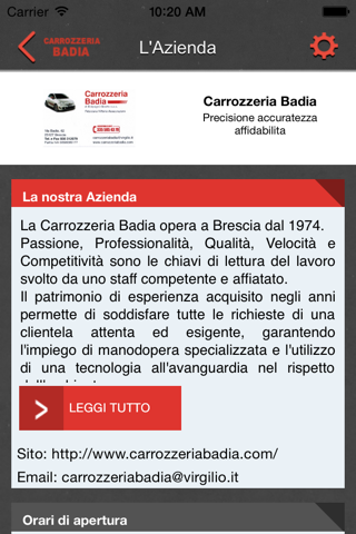 Badia Carrozzeria screenshot 4