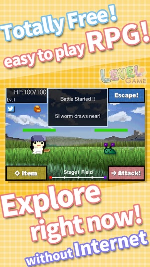 Totally Free Easy RPG!!  - LevelGame(圖1)-速報App