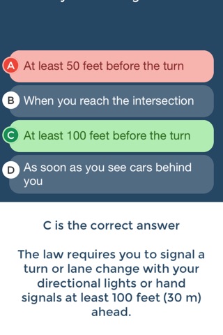 California DMV Written Test screenshot 2